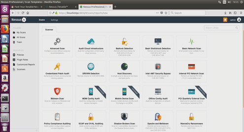Nessus Ubuntu Installation and Tutorial