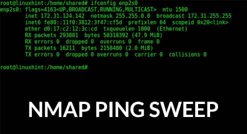 nmap ping sweep