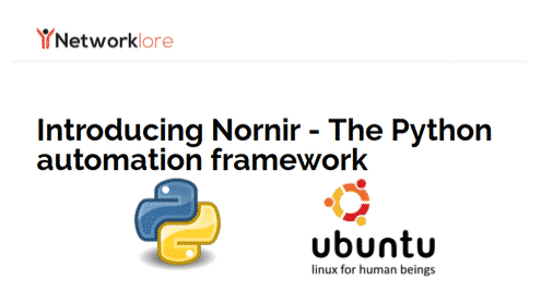 Install nornir Python Library on Ubnutu