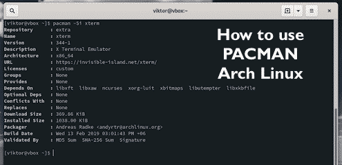 How to Use Pacman on Arch Linux