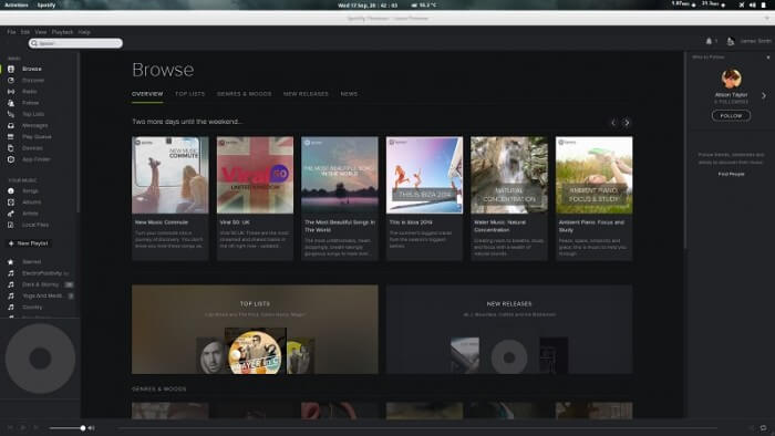 How to install Spotify Client for linux on Ubuntu, Linux Mint