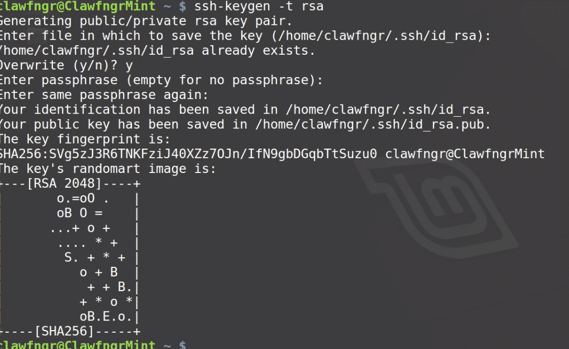 Generate SSH Keys on Linux