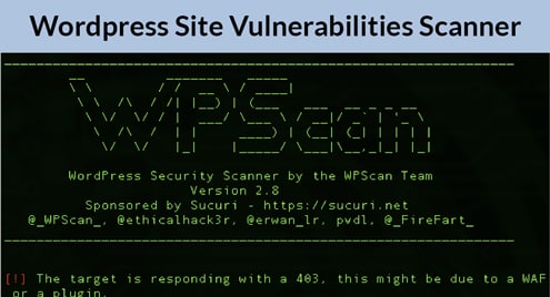 How to use WPScan to easily find your wordpress site vulnerabilities